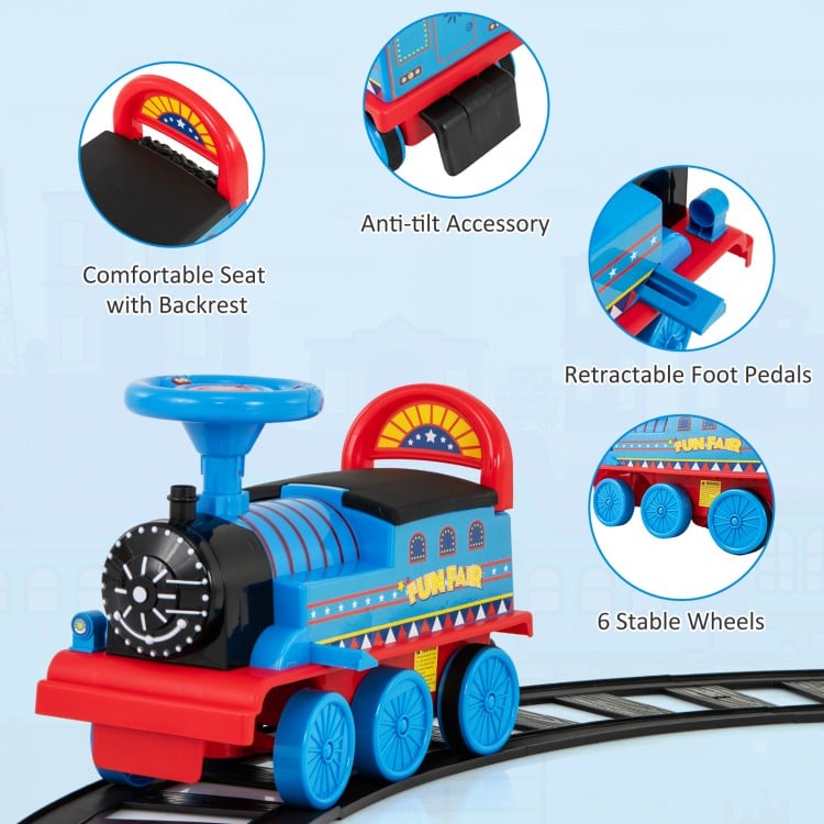 Fun ride-on train for kids