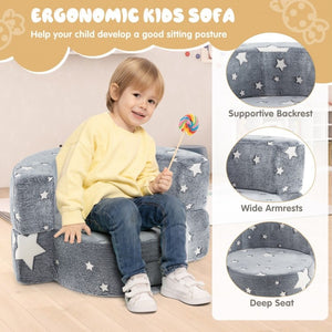 No assembly kids soft couch