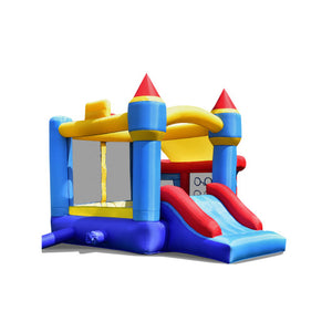 inflatable bounce house with blower