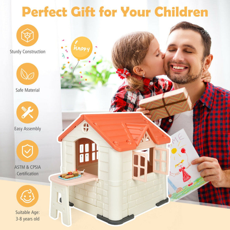 Outdoor and indoor playhouse for kids imaginative fun