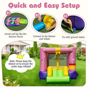 Outdoor inflatable jumping castle for family fun