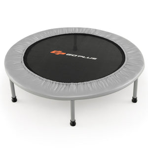 Outdoor portable trampoline with non-slip feet