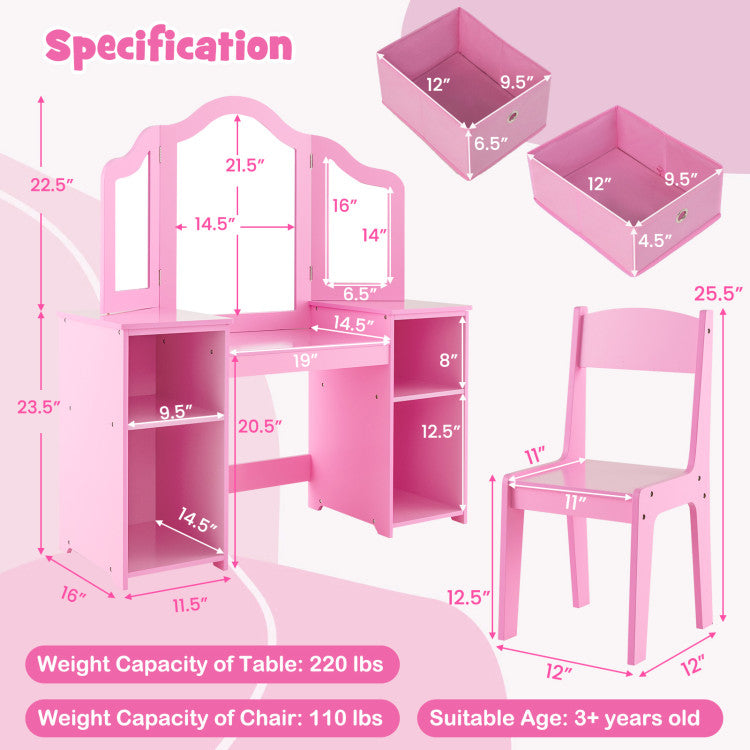 pink-kids-vanity-with-removable-mirror