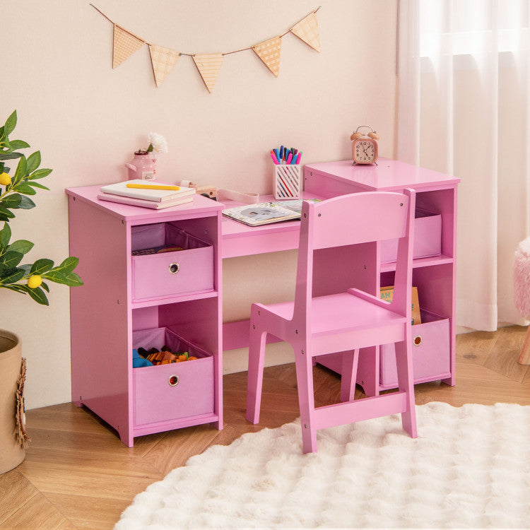 pink-vanity-table-for-girls-room