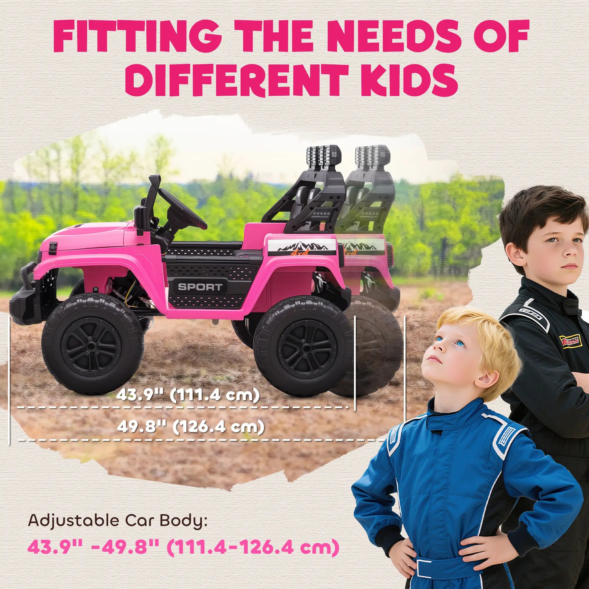 Kids ride-on truck alternative to purple Jeep Power Wheels