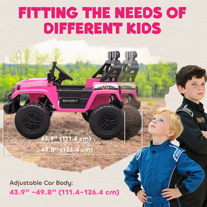 Kids ride-on truck alternative to purple Jeep Power Wheels