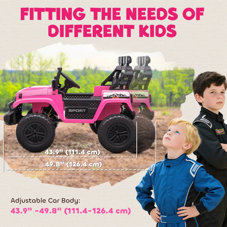 Kids ride-on truck alternative to purple Jeep Power Wheels