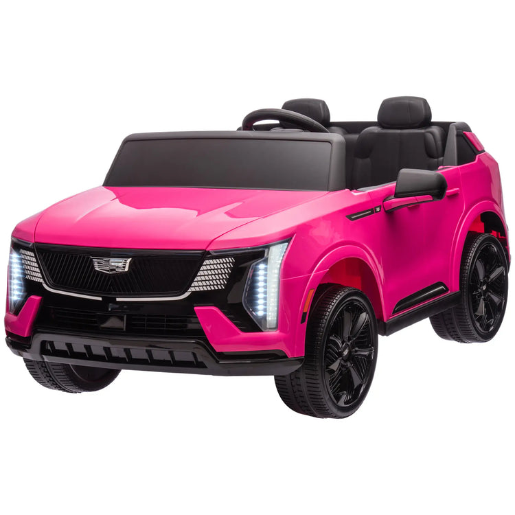 Black Qaba 12V ride-on car for kids, similar to police ride-on toy