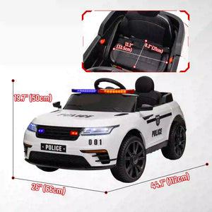 Power wheels style kids police car with siren