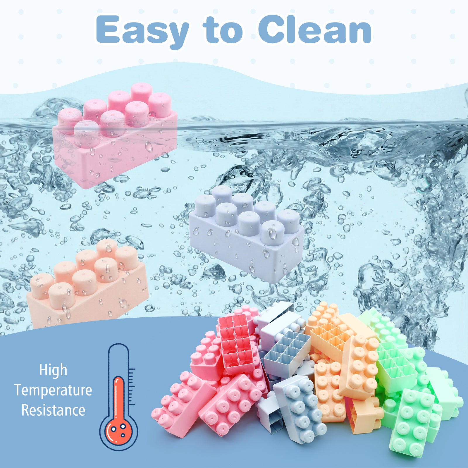 Preschool educational construction toy for boys and girls