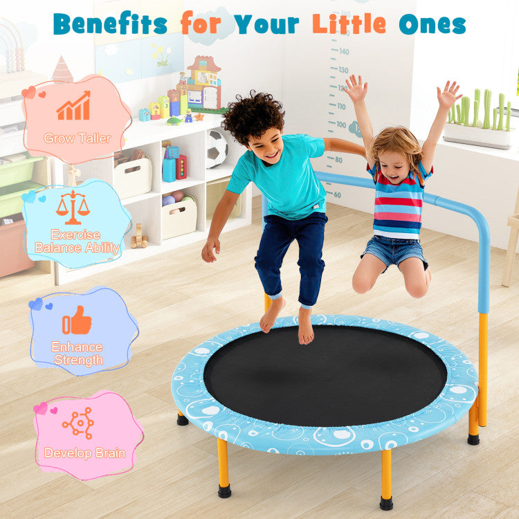 Professional mini trampoline rebounder