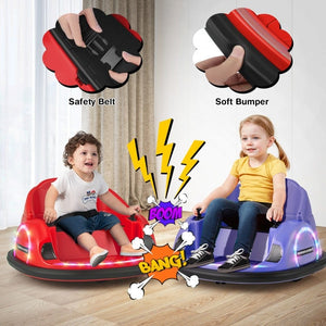 Rechargeable bumper car for small children