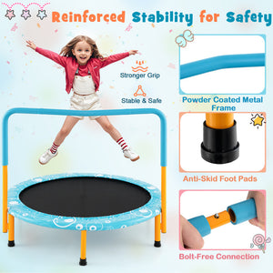 Rectangle trampoline style for kids