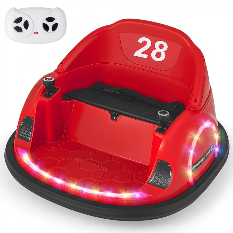 Dual-mode bumper car for parent and child use