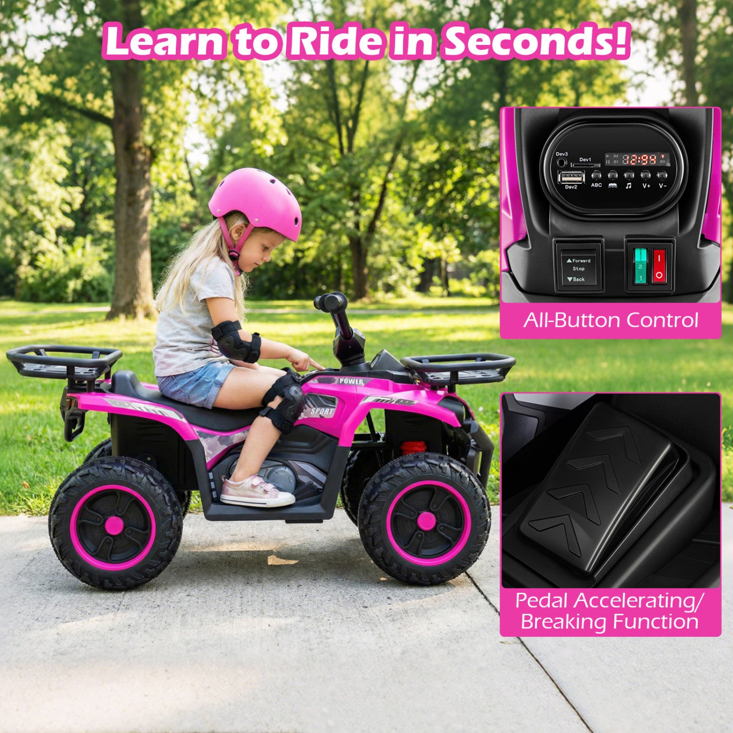 Smooth acceleration safety feature
