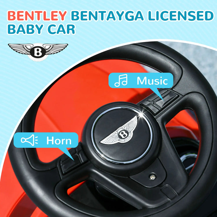 Ride-on bike for 4-year-olds modeled after Bentley Bentayga