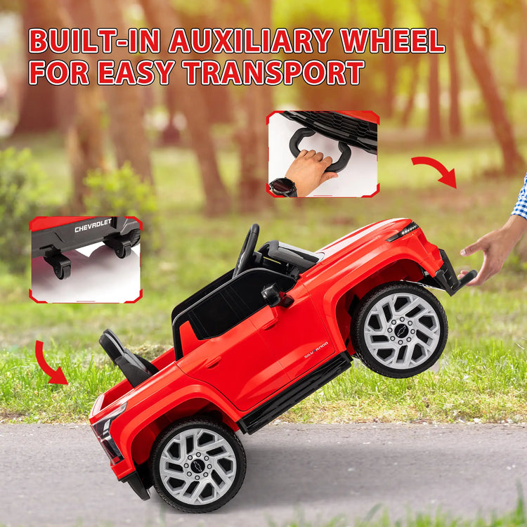 Ride-on motorbike for 2-year-old with parent remote option