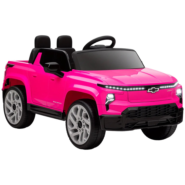 Chevy Silverado ride-on motorbike for ages 3-7 with LED headlights