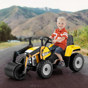 Ride-on roller toy with non-slip durable wheels