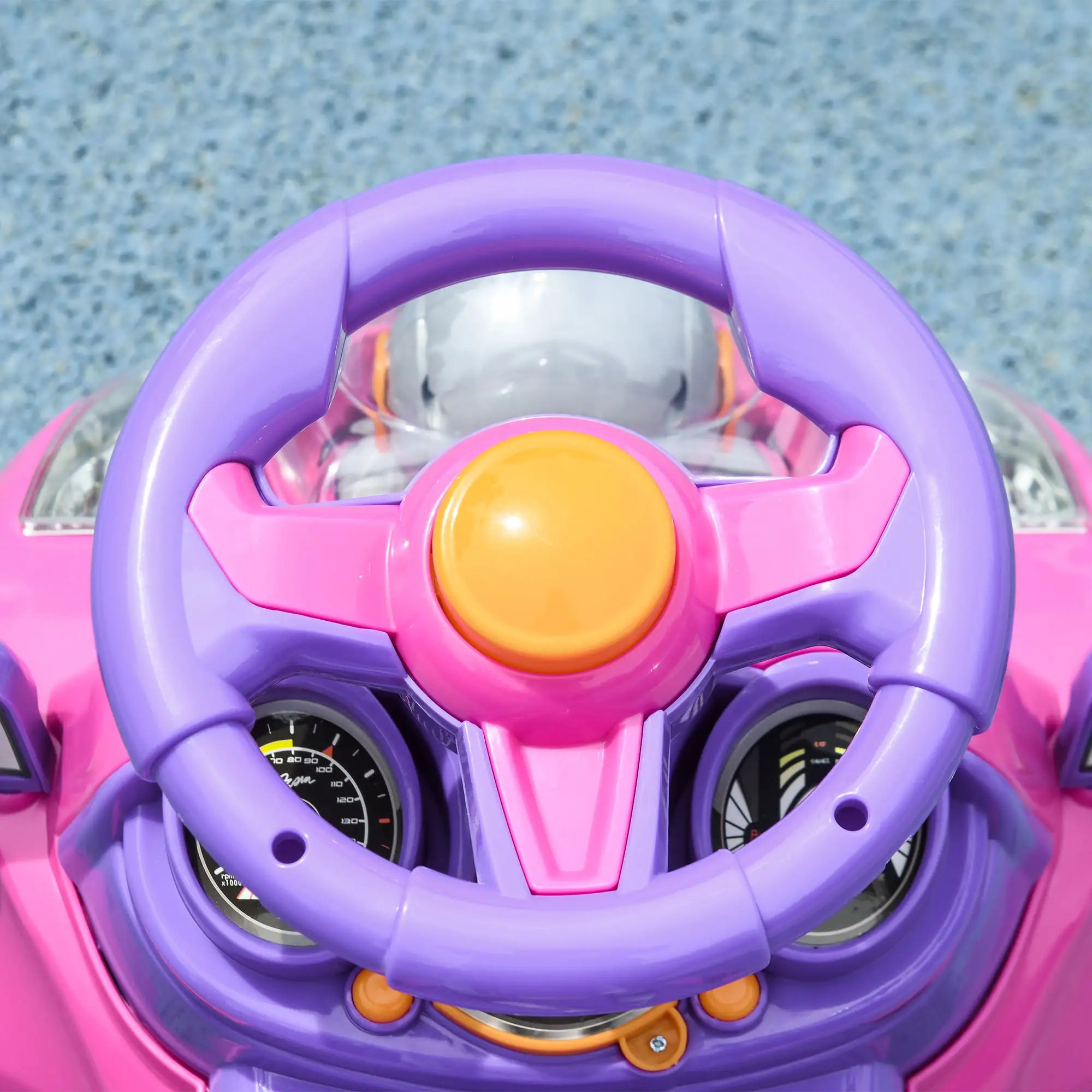 Rounded edges ensure toddler safety during play