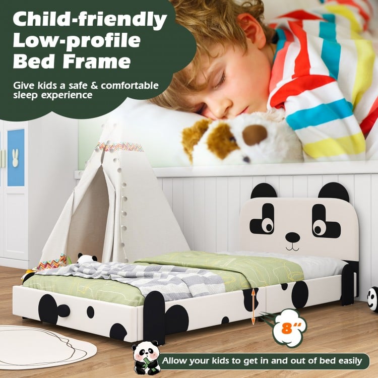 Safe toddler transition bed