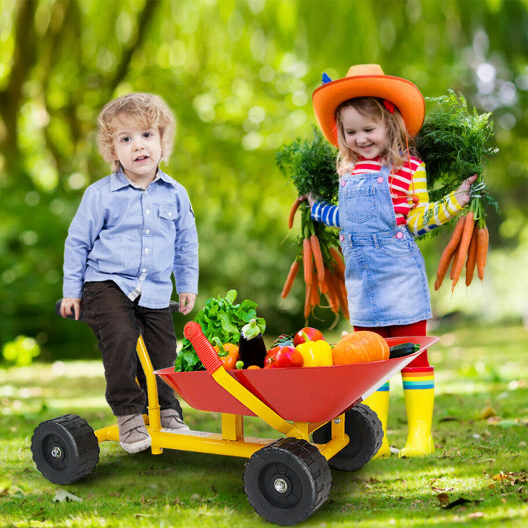 Heavy duty kids sand dumper with durable sandbox design