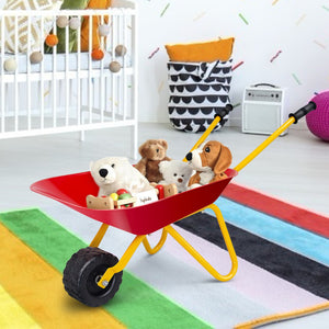Early learning sandbox toy wheelbarrow