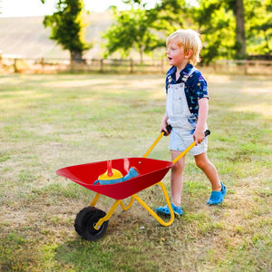  Family activity wheelbarrow used with sandbox