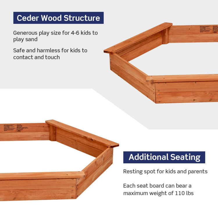 Sandbox for older kids with large play area