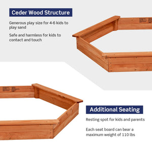 Sandbox for older kids with large play area