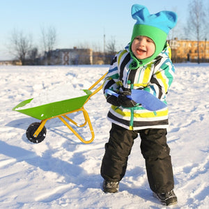 Sandbox play equipment kids wheelbarrow