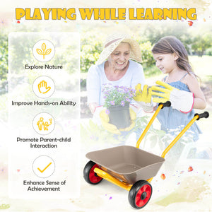 Toy cart with sandbox safe materials