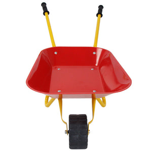 Wheelbarrow for sandbox sand play outdoors