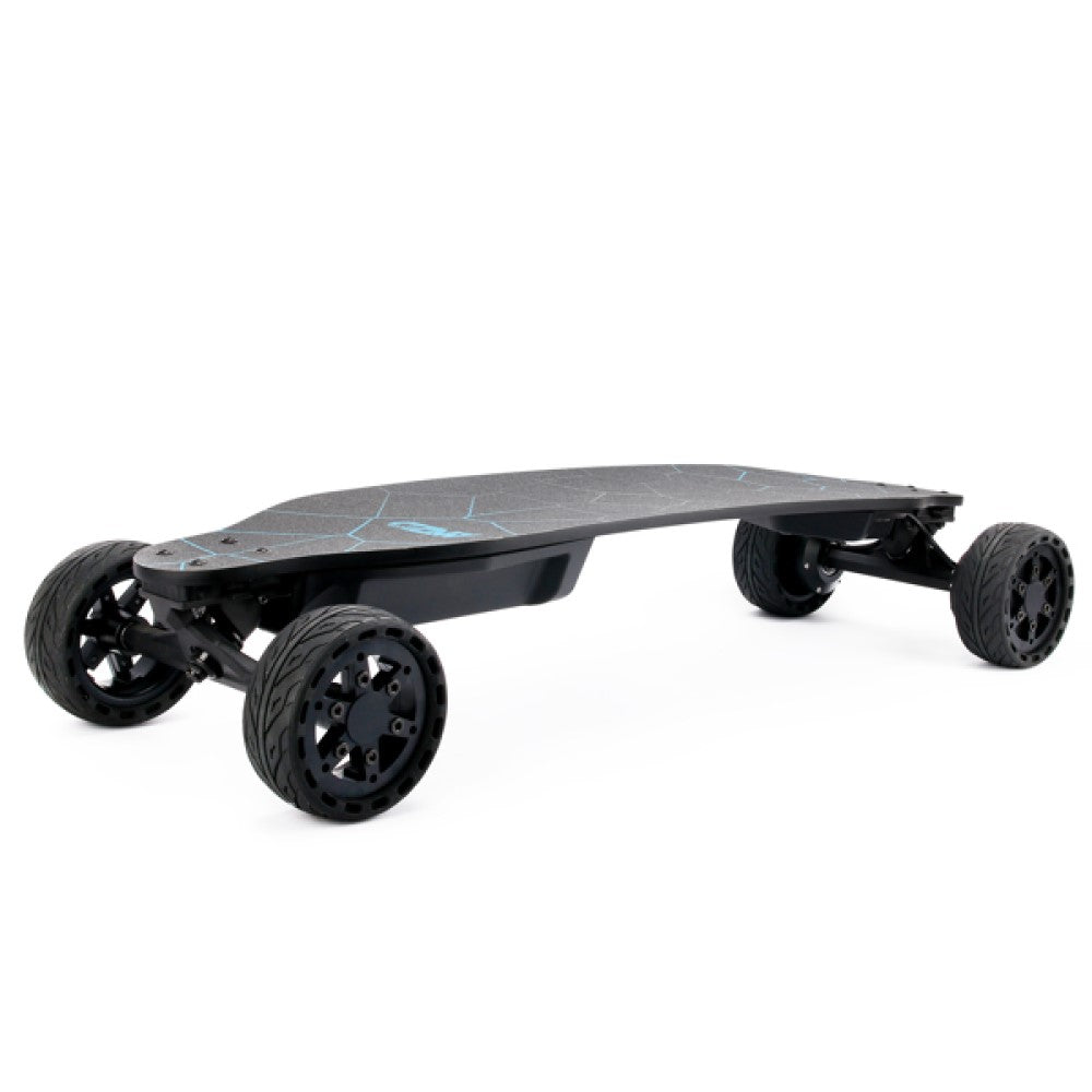 All-terrain dual 1000*2 hub motor electric skateboard with 32mph max speed, 25 miles range, 9600mah battery - ride-on electric skateboard