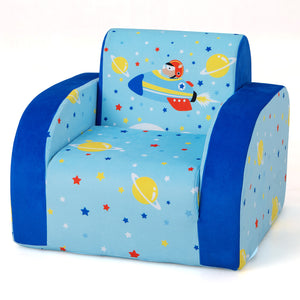 High-density sponge padded sofa chair for lasting comfort