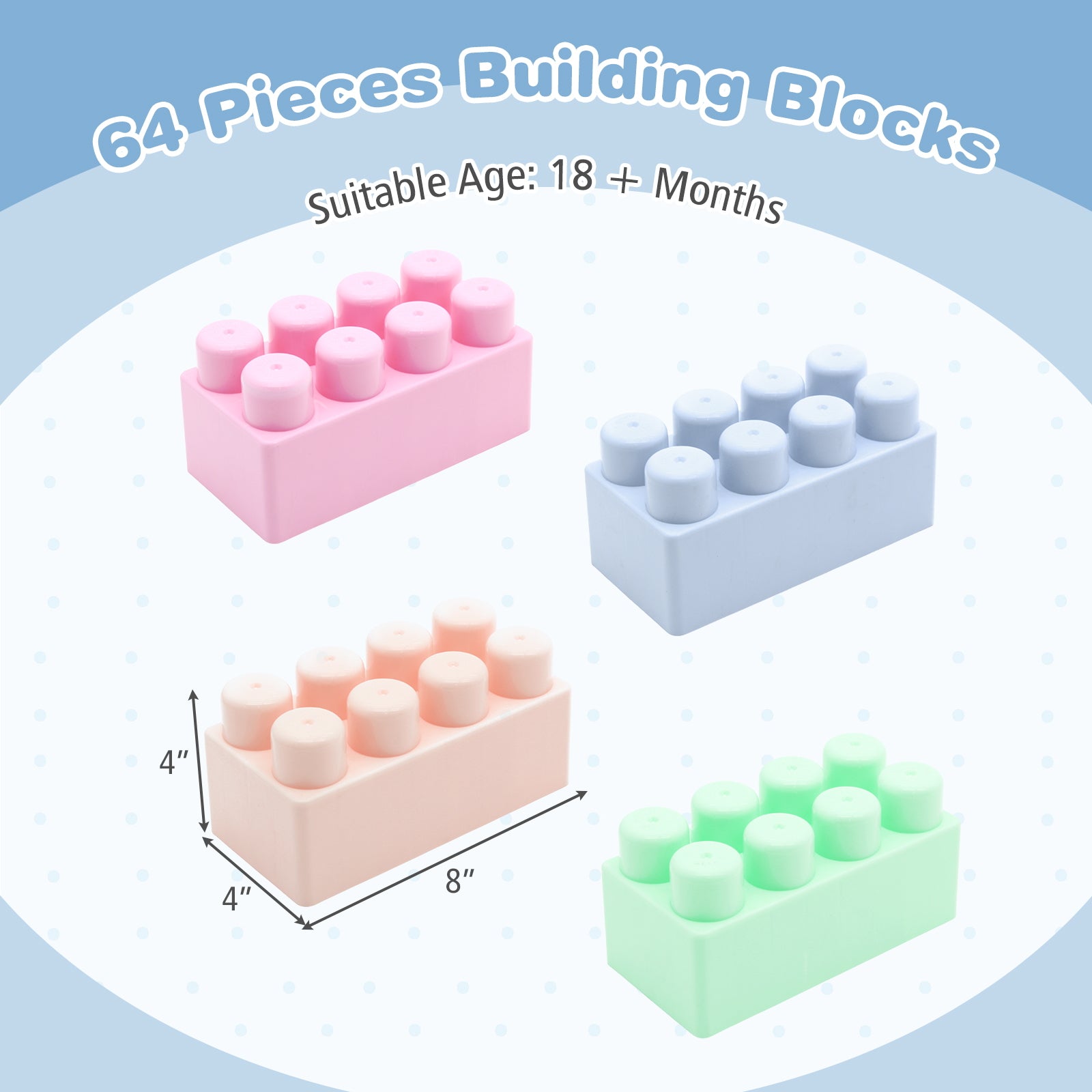STEM building toy for toddlers developing creativity and problem-solving skills