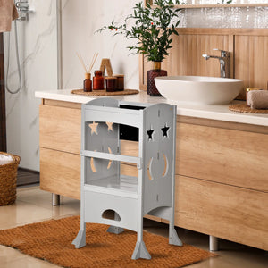 Kids step stool for bathroom sink