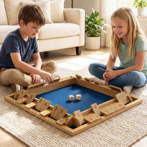Large tabletop wooden game for family game nights