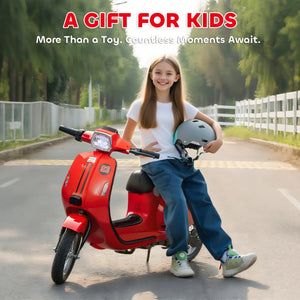 Kids electric bike with 3 speed settings