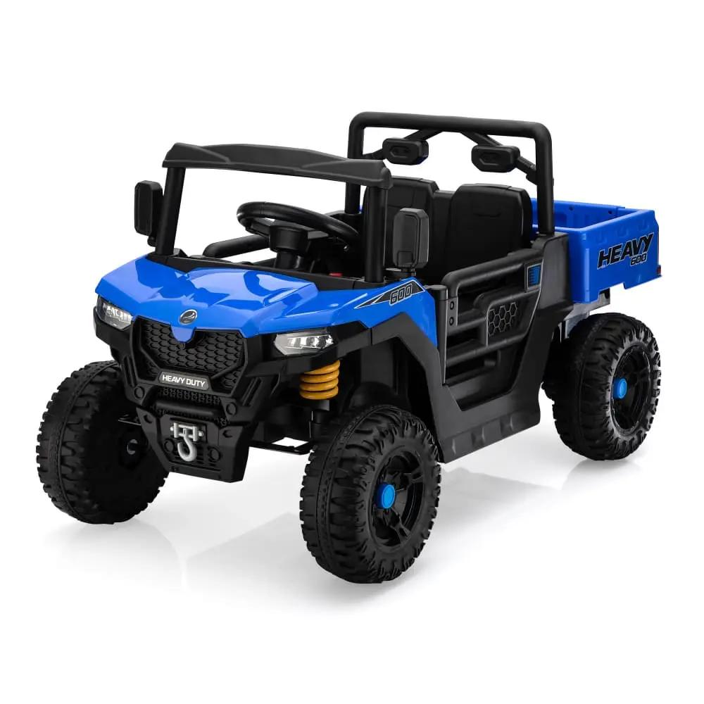 Front view of TOBBI 12V Electric Kids Ride-On Dump UTV