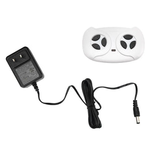 Close-up of wheels and frame of TOBBI 12V Ride-On Dump UTV