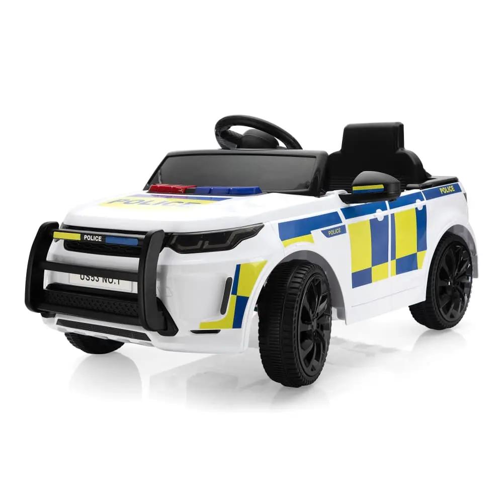 Front view of TOBBI 6V Electric Kids Ride-On Police Car