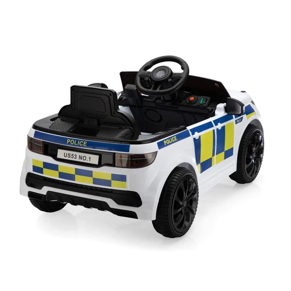 Rear design of TOBBI 6V Electric Kids Police Car