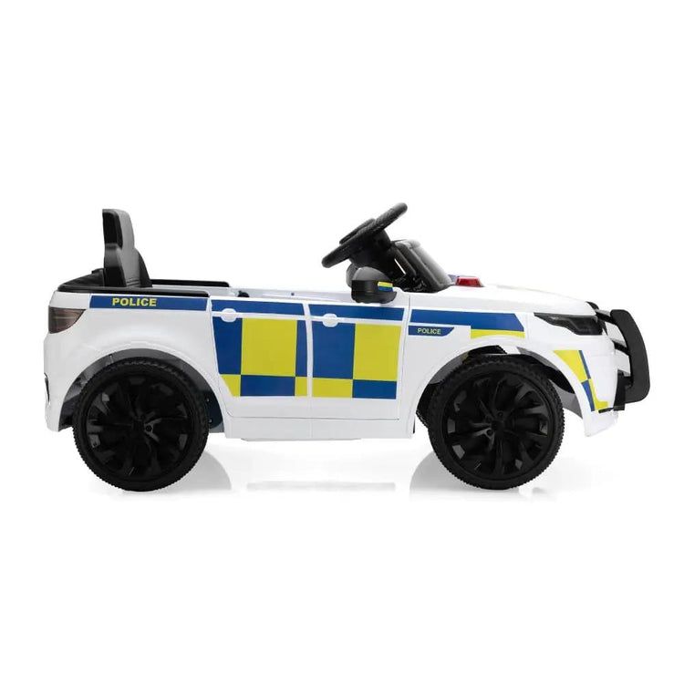 Side profile of TOBBI 6V Electric Ride-On Police Car
