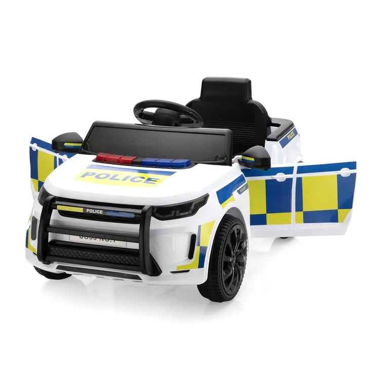 TOBBI 6V Kids Police Car with parental remote control