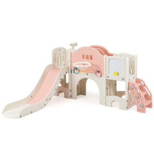 Multifunctional toddler activity center for indoor play