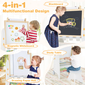 Toddler activity table set for drawing learning and play