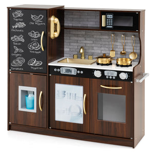 Cooking playset helping children build imagination and social skills