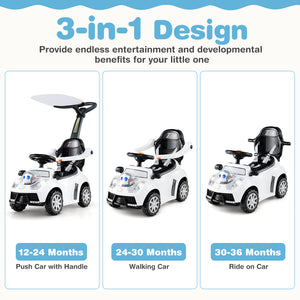 easy assembly toddler push car