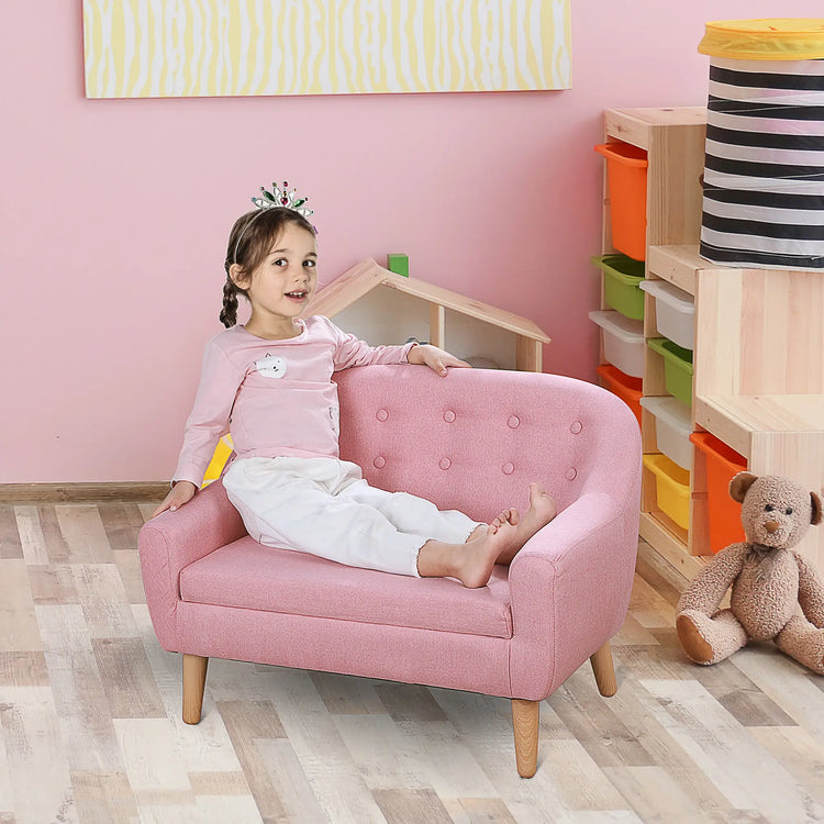 Side profile of kids sofa
